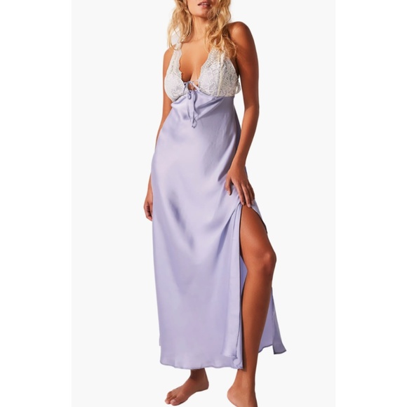 FREE PEOPLE Country Side Maxi Slip Dress - Picture 2 of 7